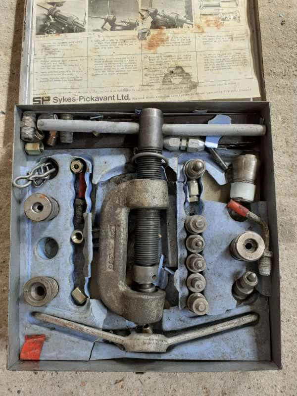 Sykes Pickavant Double lap flaring tool in Uckfield, East Sussex