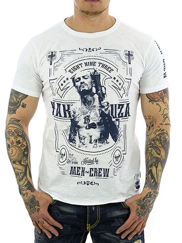 T-shirt Uomo Yakuza Premium 2414 - Colore Nero, Girocollo - Nuova Con Etichette