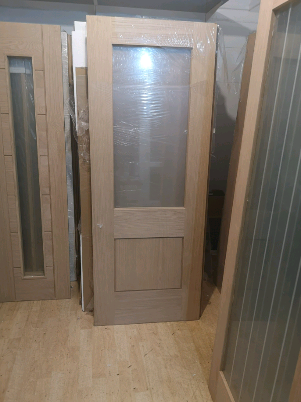 Internal Door Glazed Oak 30 X 78 in Halifax, West ...