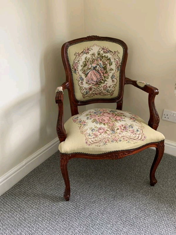 Antique Armchair Victorian Era Louis Xiv Style In Camden