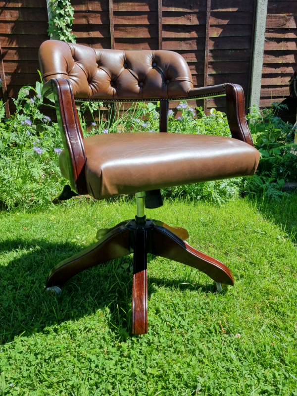 Laura ashley Franklin office chair captains Chesterfield in