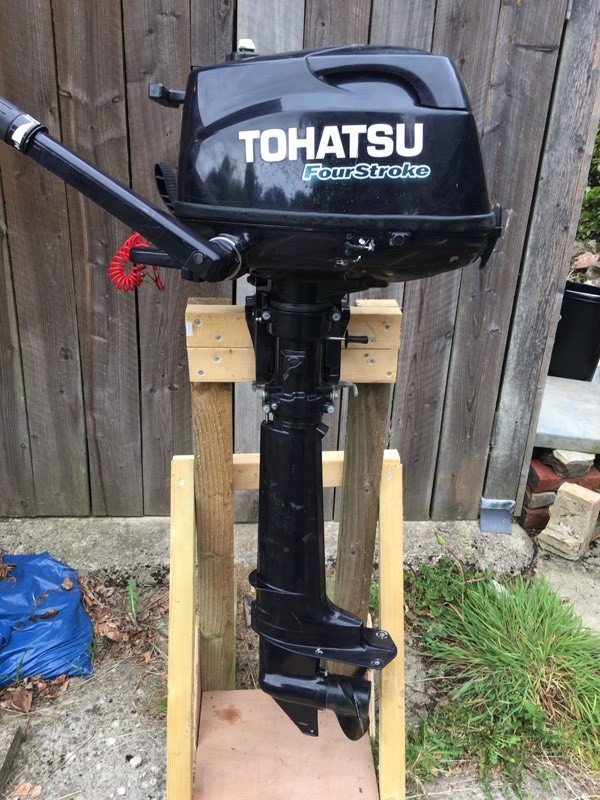 Tohatsu 6hp outboard motor / engine 4 stroke 2014 in Hythe, Kent Gumtree