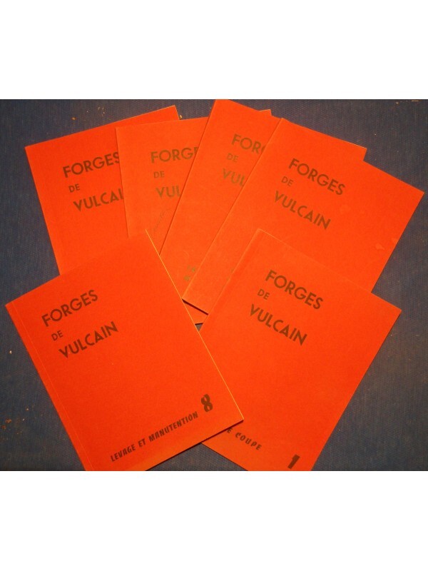 Catalogues Forges De Vulcain 6 Volumes - Outillages/Machines/Accessoires