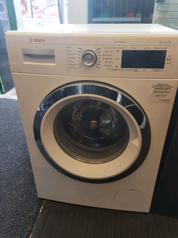 BOSCH CREAM 8KG LOAD 1400SPIN WASHING MACHINE in Scunthorpe