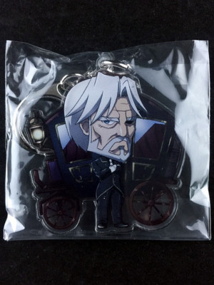 Overlord Sebas Tian Acrylic Key Holder Ring official Axel Graphic Works New