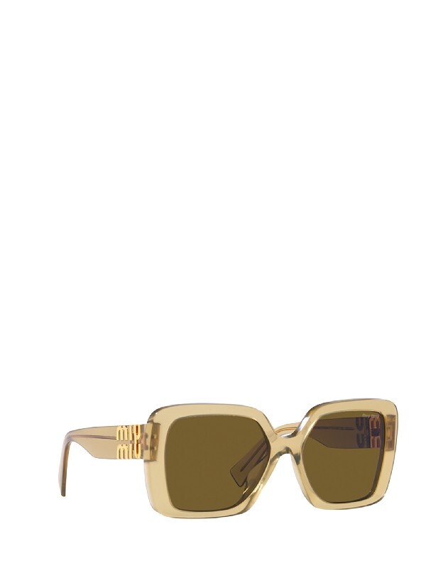 Pre-owned Miu Miu Brand 2024 Miu-miu Women Sunglasses Mu 10ys 11m-01t Authentic Italy Frame S In Brown