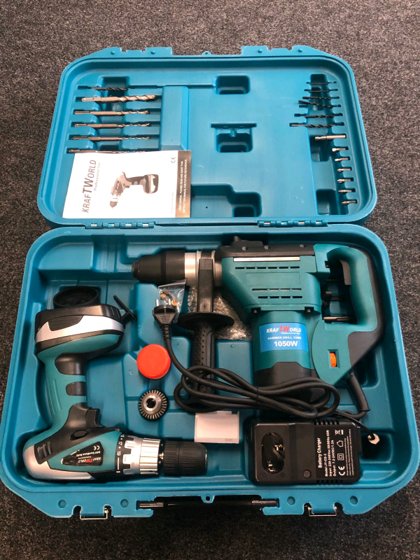 Combi Hammer Drill and cordless drill Set NEW in Heathrow, London Gumtree
