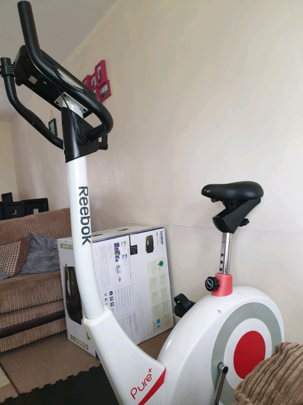 reebok exercise bike white