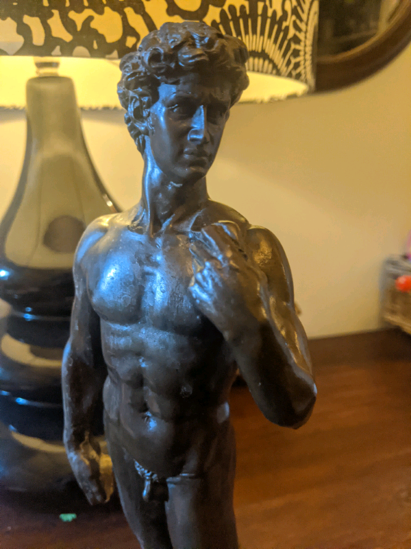 David bronze statue in Marchmont, Edinburgh Gumtree