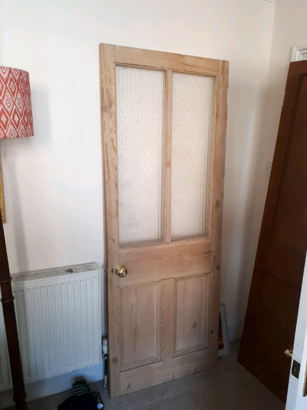 Solid Pine Door Half Glazed In Easton Bristol Gumtree