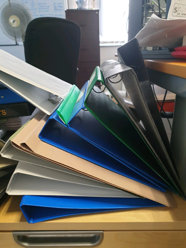 Download Ring binder folders, free | in Didsbury, Manchester | Gumtree
