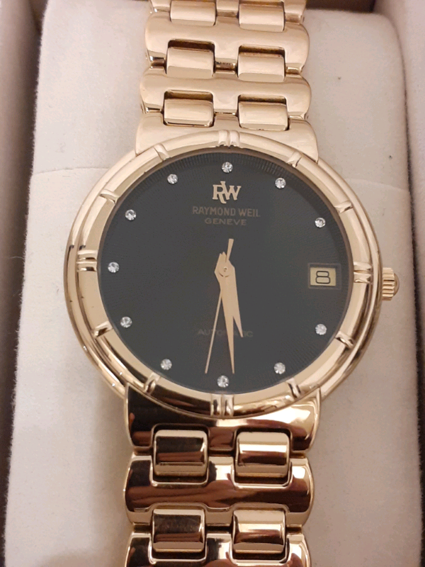 Mens Raymond Weil 18k Gold plated Watch in Luton, Bedfordshire Gumtree