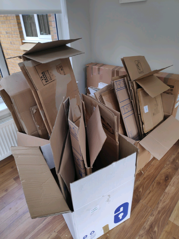 Moving Cardboard Boxes - HooDoo Wallpaper