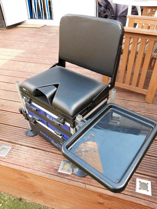 5 Draw Koala fishing seat box with side tray in Dartford, Kent Gumtree