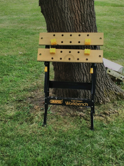 Draper Fold Down Work Bench In Evesham Worcestershire