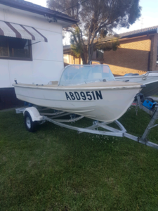 fibreglass rego months boat unregistered trailer gosford