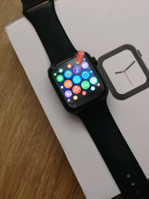 Smartwatch 4 Apple iwatch Inspired complete with box and charger used