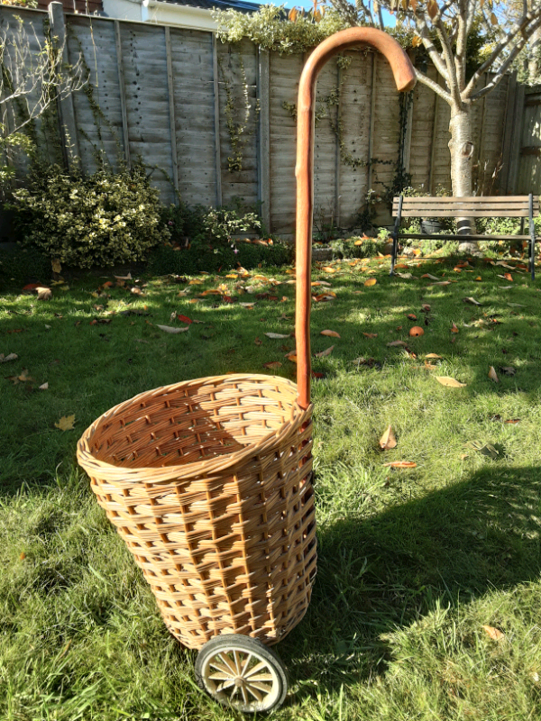 Vintage wicker shopping trolley in Chichester, West Sussex Gumtree