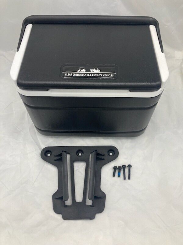 Club Car Precedent or Onward Golf Cart Cooler 6 Pack with Bracket & Hardware