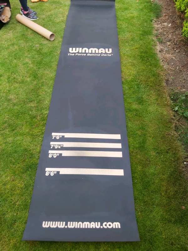 Winmau Heavy Duty Rubber Darts Mat In Morley West Yorkshire