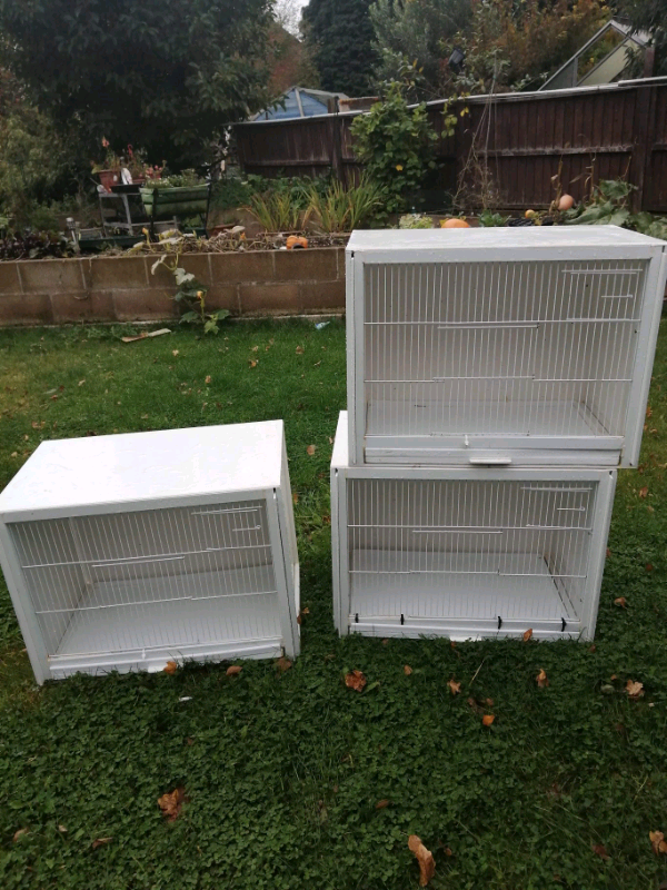 6 Plastic bird cage nesting boxes breeding cages in Coventry, West