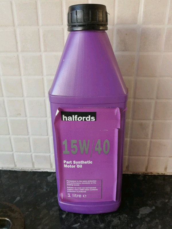FREE Halfords 15W/40 part synthetic Motor oil in York, North Yorkshire Gumtree