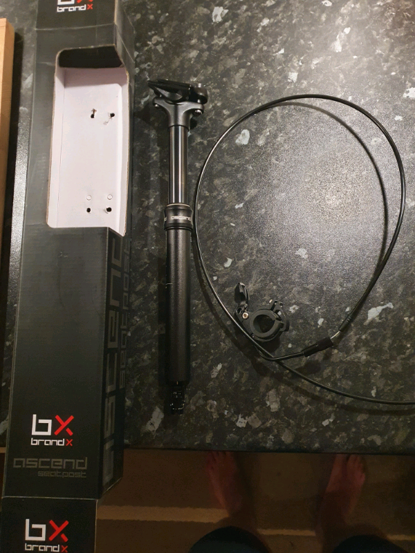 Brand X ascend dropper post 27.2 diameter. 85mm drop. New. in