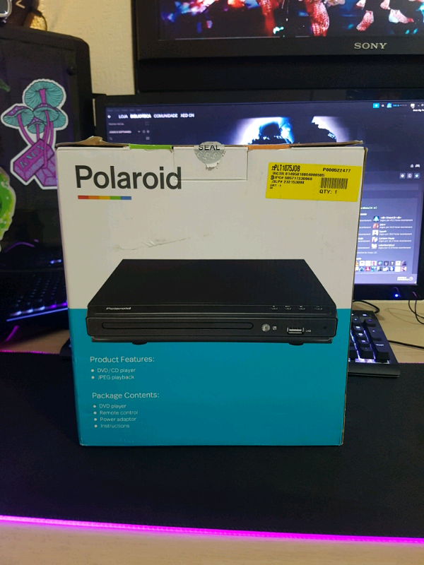 Polaroid CD/DVD Player (like new ) £15 FIXED PRICE in Cameron Toll