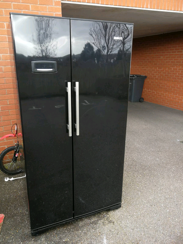 Beko black American style fridge freezer in Exeter, Devon Gumtree