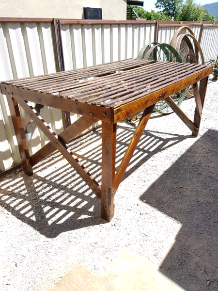 Restored Antique Wool Classing Table Antiques Gumtree Australia Tamworth City West Tamworth 1268337753