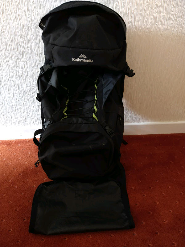 kathmandu red backpack
