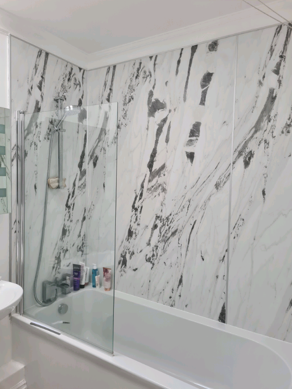 Shower wall 'Lightening Marble' Panels in Exeter, Devon Gumtree