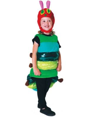 Deluxe The Very Hungry Caterpillar Kids Fancy Dress World Book Day Child Costume