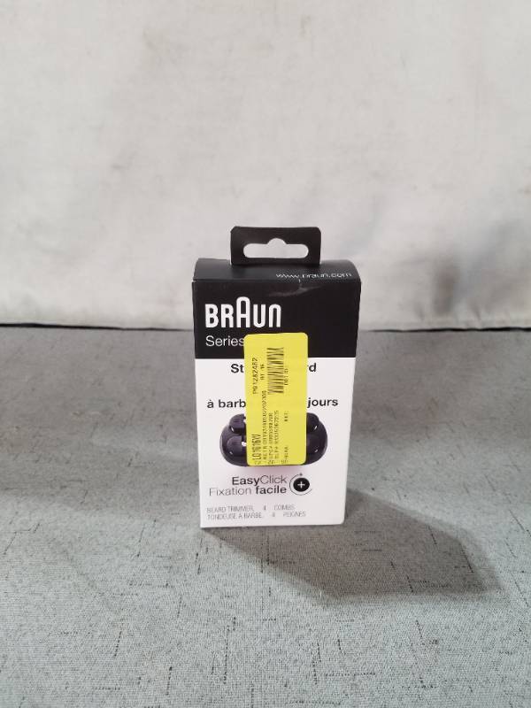 Braun Easyclick Stubble Beard Trimmer Attachment for Series 5, 6 and 7 Electric