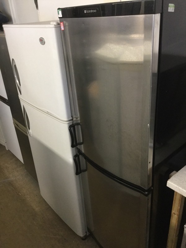 Scandinova Stainless Steel Electric Fridge Freezer in Plymouth, Devon