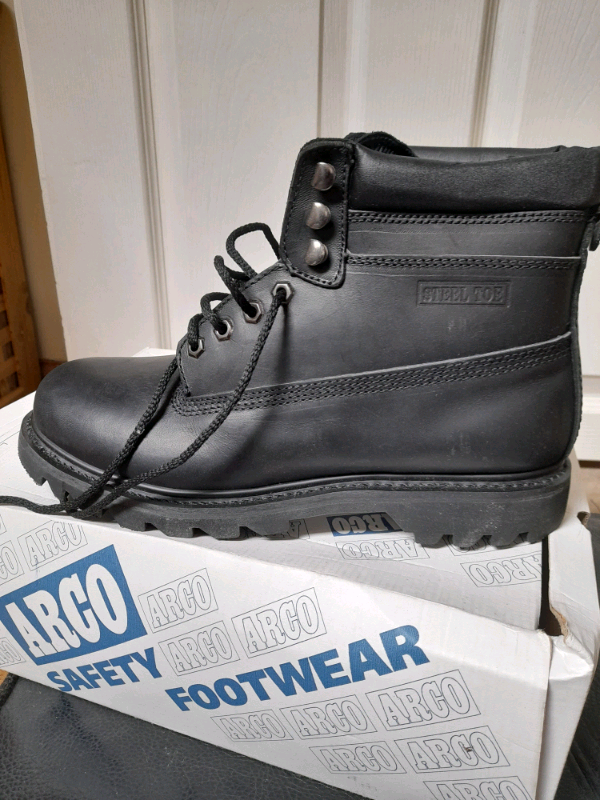 Arco safety boots. Size 8. Black. | in Houghton Le Spring, Tyne and ...