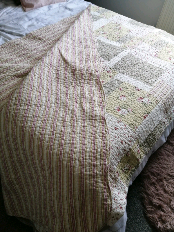 Dunelm Mill patchwork throw. Extra large in Newquay, Cornwall Gumtree