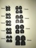 Ladies High Heel Taps Lifts Shoe Repair Heels 18 PAIR