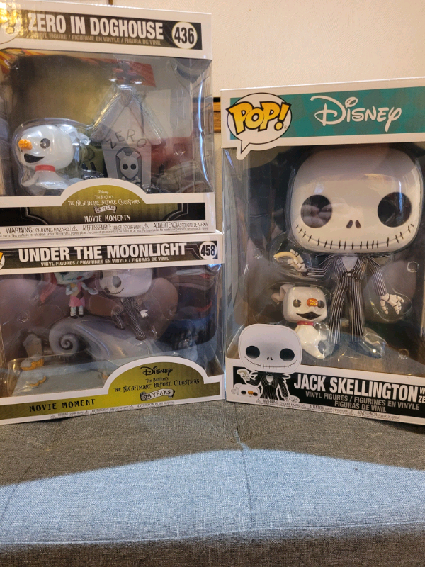 Collection Of Big The Nightmare Before Christmas Funko Pops In Southsea Hampshire Gumtree