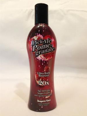 Supre PICK ME POMEGRANATE Ultra Dark 20X Bronzer Indoor Tan Tanning Bed Lotion