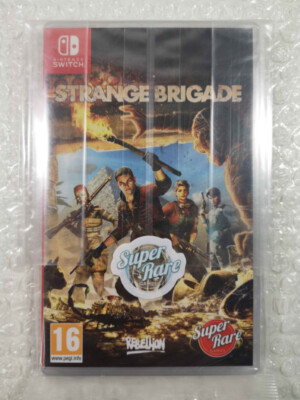 STRANGE BRIGADE SWITCH UK NEW (GAME IN ENGLISH/FRANCAIS/DE/ES/IT) (SUPER RARE GA