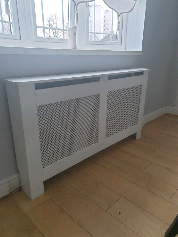 Large radiator cover in magnificent white. 150cm x 85cm in Liverpool