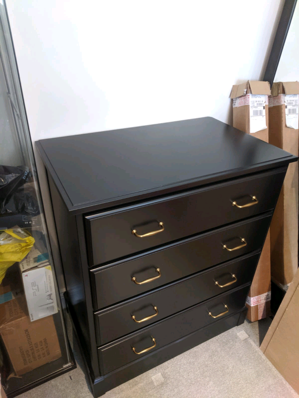 Black chest of drawers - IKEA Furniture | in Princes Risborough, Buckinghamshire | Gumtree