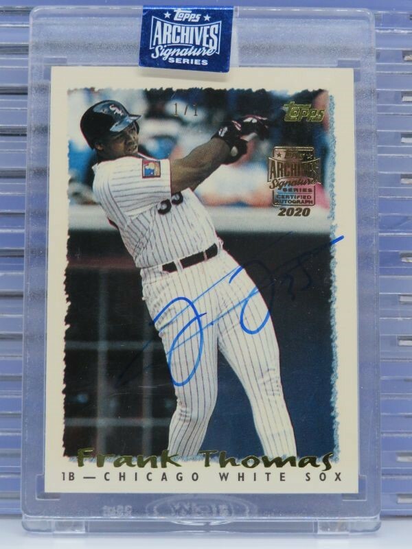 Frank Thomas Rookie Card No Name / 1990 Topps 414 Frank