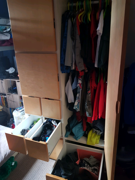 Ikea Rakke Wardrobe for sale in UK | View 14 bargains