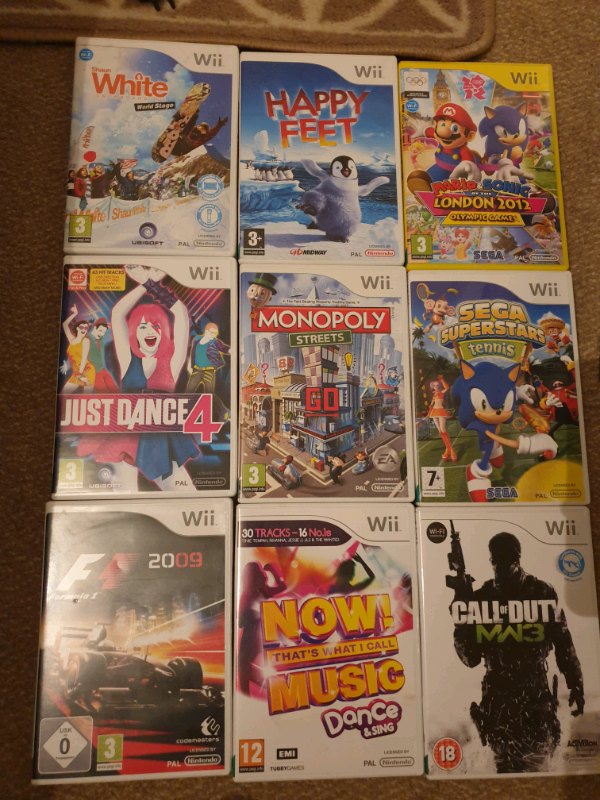 Nintendo wii games (see description for prices & availability) in