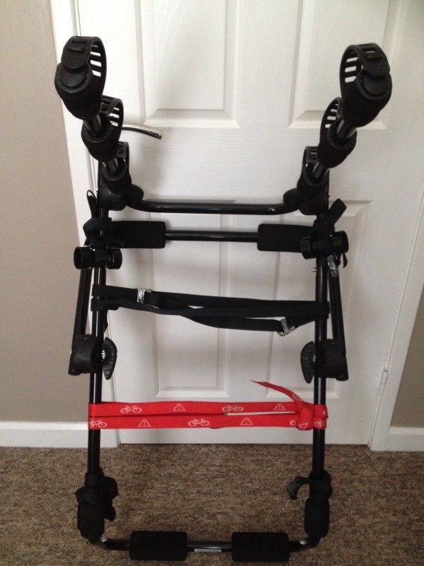 fitting halfords bike rack