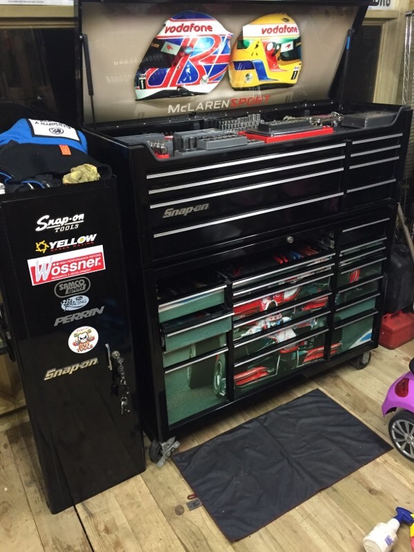 Snap on 53" mclaren sport tool box top box and roll cab STUNNING in Ystradgynlais, Swansea
