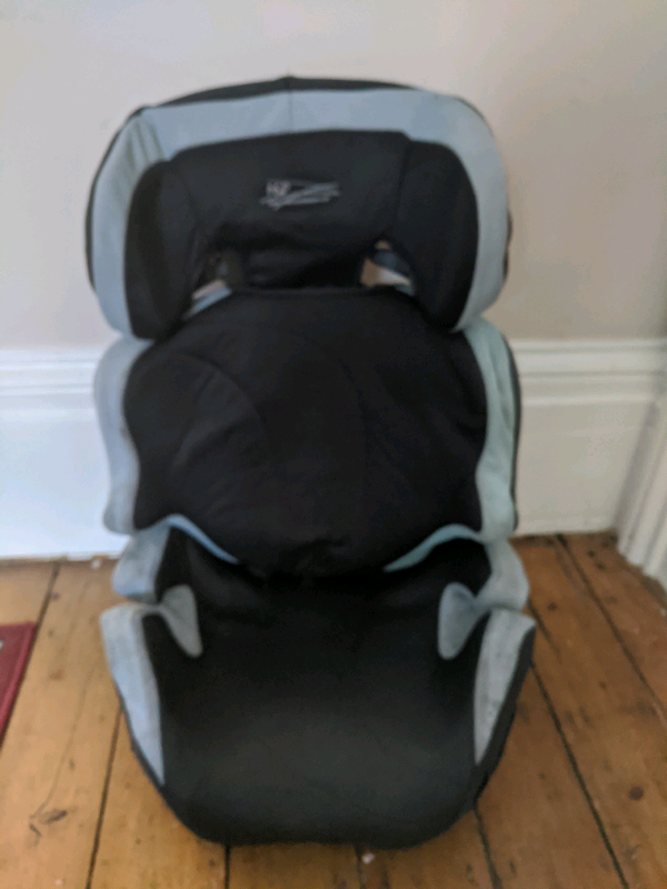 Mamas and Papas car seat plus booster 15kg to 36kg ages 3 to 12 in