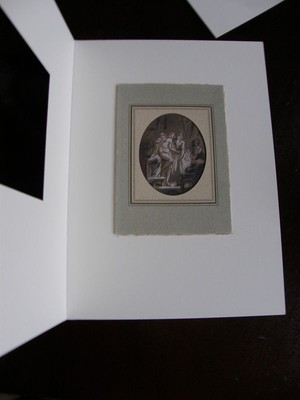 FINE 18th-C French Old Master Drawing - EISEN - Listed Artist - Rare -Provenance